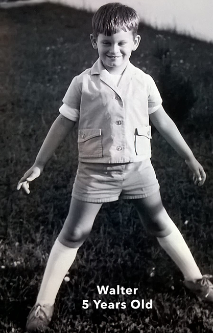 Walter at five years of age